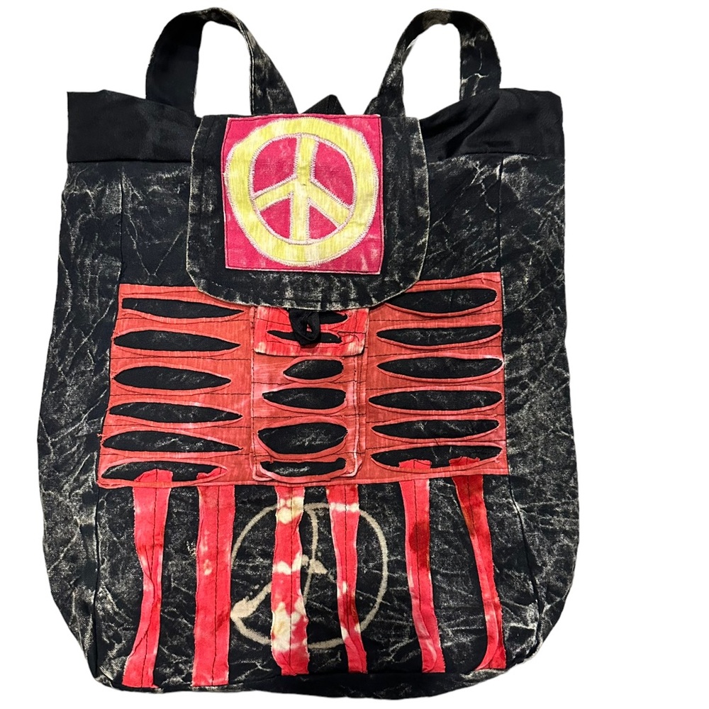 Hippie Boho Backpack.   CL/GR
